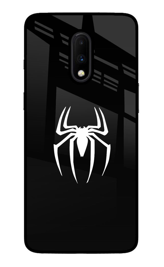 Miles Symbol Oneplus 7 Glass Case Back Cover by Casekaro