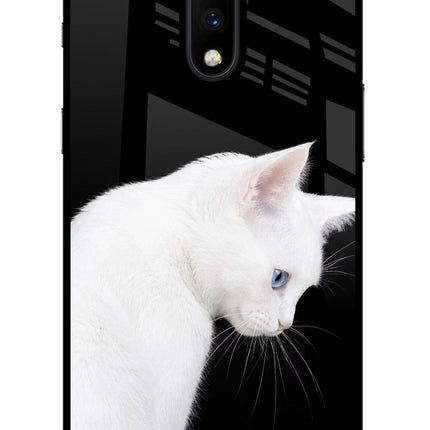 Snow Gaze Oneplus 7 Glass Case