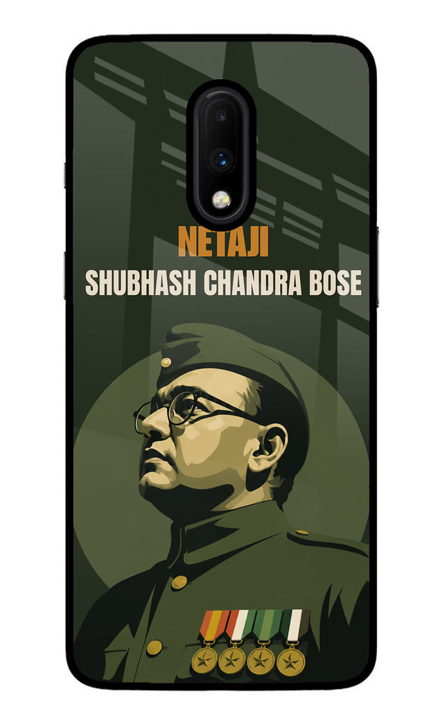 Netaji Legacy Oneplus 7 Glass Case