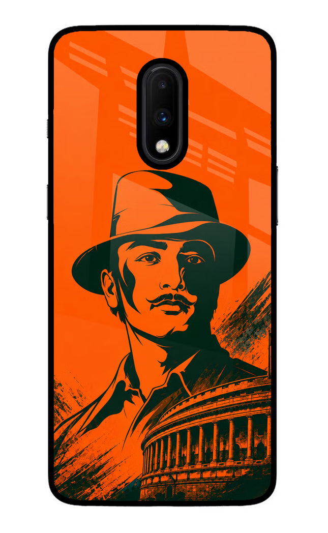 Bhagat Singh Legacy Oneplus 7 Glass Case
