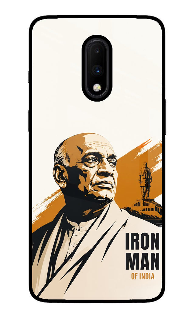 Chandrashekhar Azad Fearless Oneplus 7 Glass Case