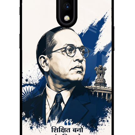 Bhagat Singh Trio Oneplus 7 Glass Case