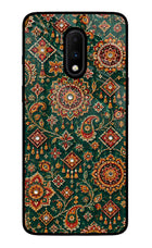 Green Pataka Oneplus 7 Glass Case
