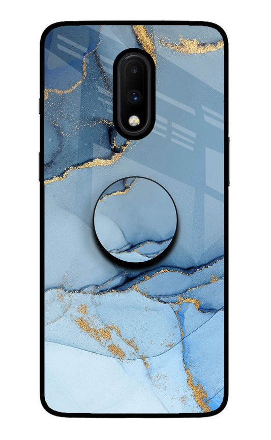 Blue Marble Oneplus 7 Glass Case