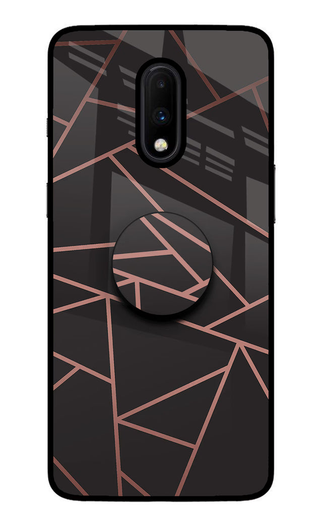 Geometric Pattern Oneplus 7 Pop Case by Casekaro