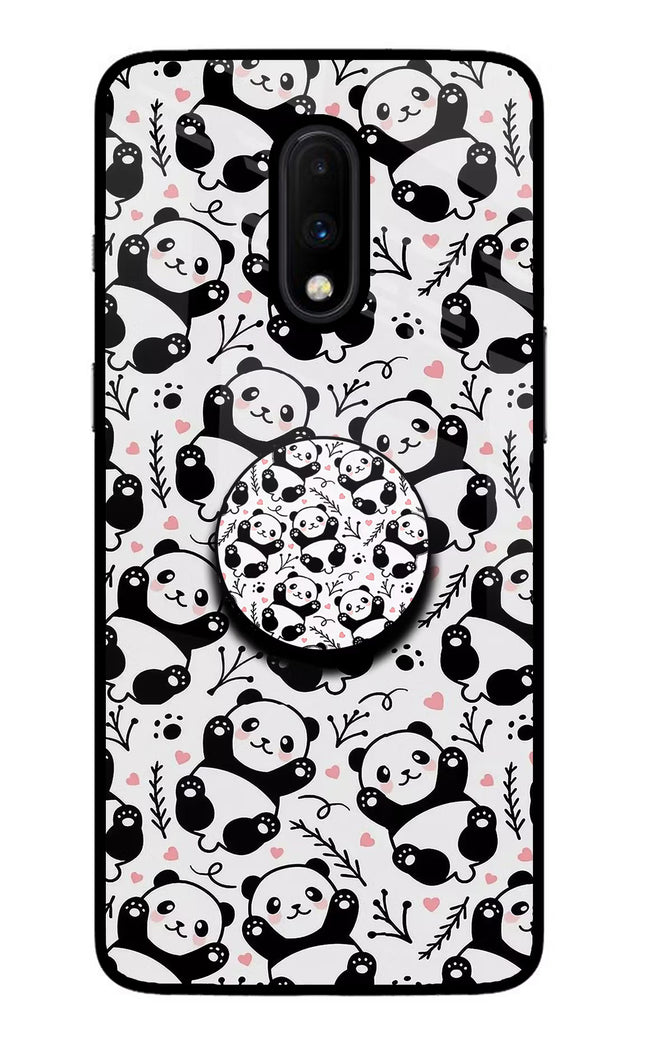 Cute Panda Oneplus 7 Pop Case by Casekaro