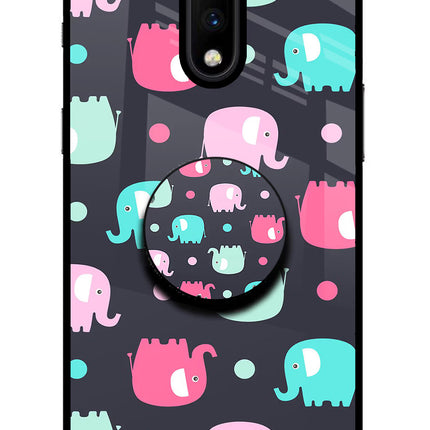 Baby Elephants Oneplus 7 Pop Case by Casekaro