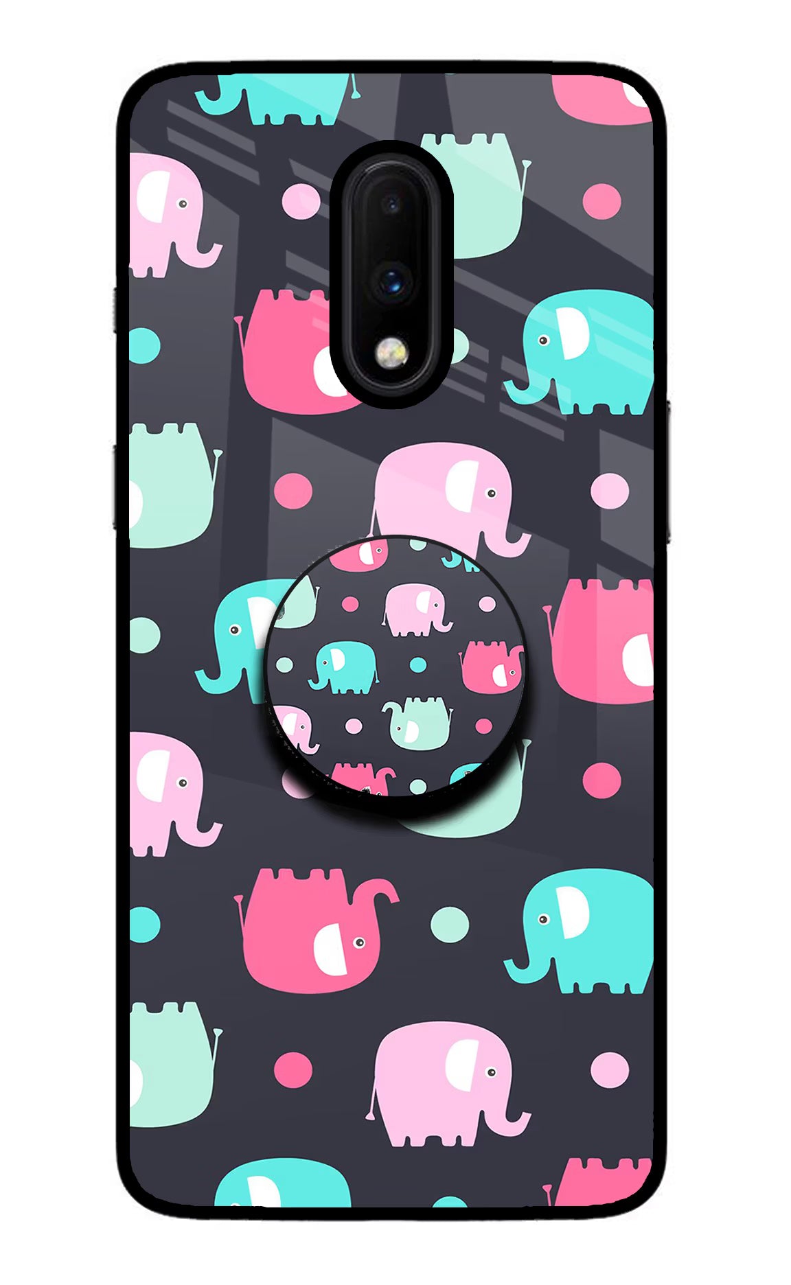 Baby Elephants Oneplus 7 Pop Case by Casekaro