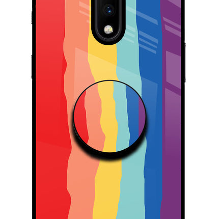 Rainbow Oneplus 7 Pop Case by Casekaro