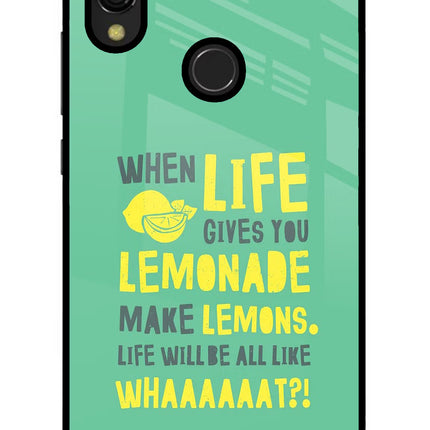 Quote Redmi 7 Glass Case