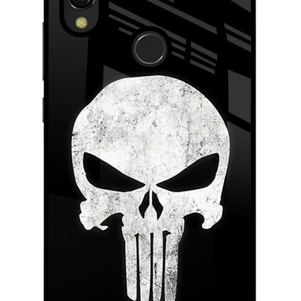 Punisher Skull Redmi 7 Glass Case