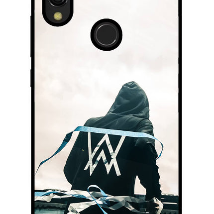 Alan Walker Redmi 7 Glass Case Back Cover by Casekaro