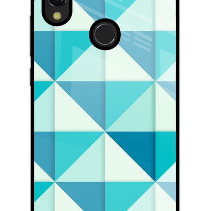 Abstract Redmi 7 Glass Case