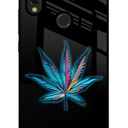 Weed Redmi 7 Glass Case