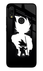 Goku Shadow Redmi 7 Glass Case