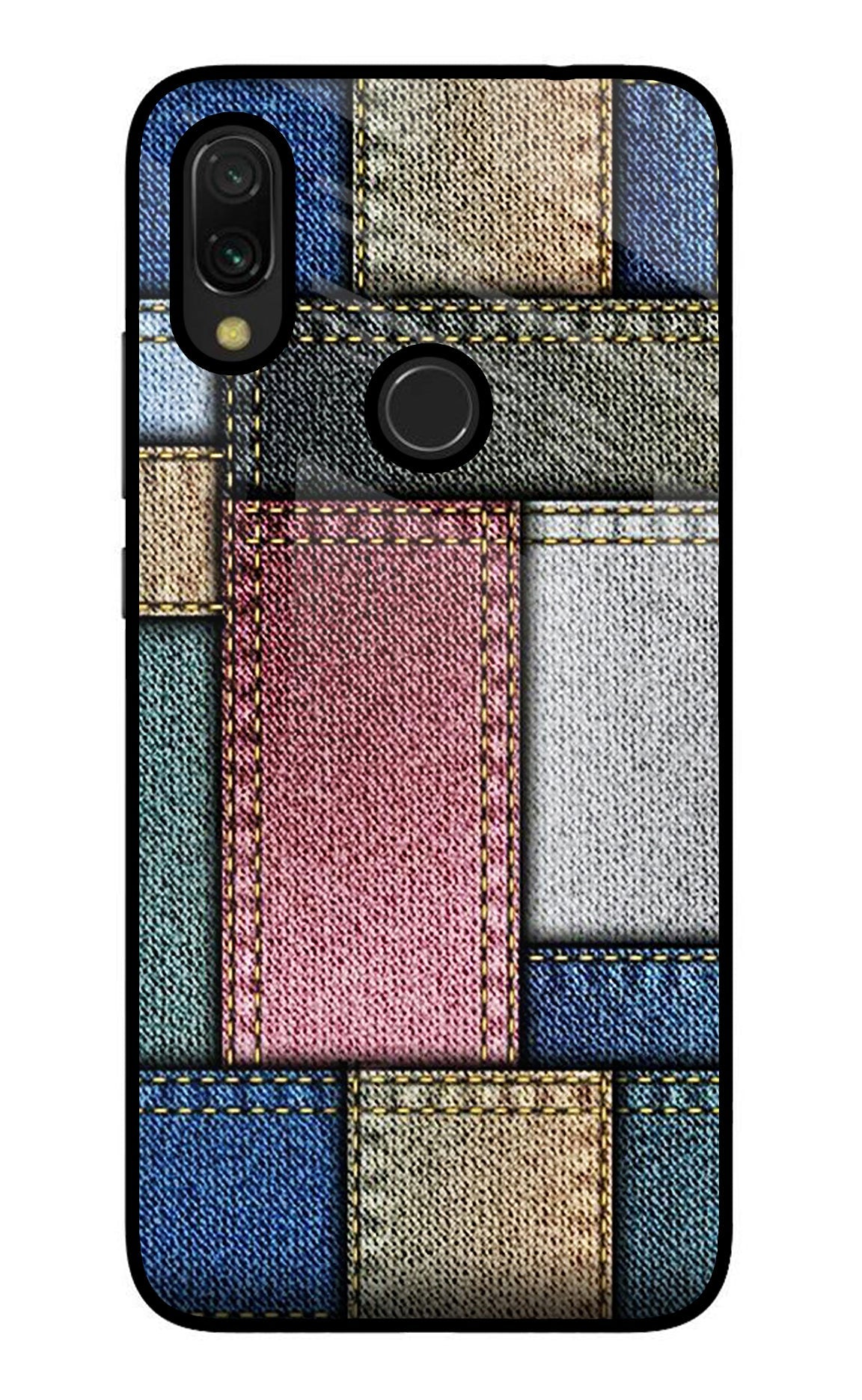 Multicolor Jeans Redmi 7 Back Cover