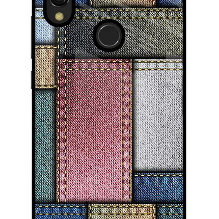 Multicolor Jeans Redmi 7 Glass Case