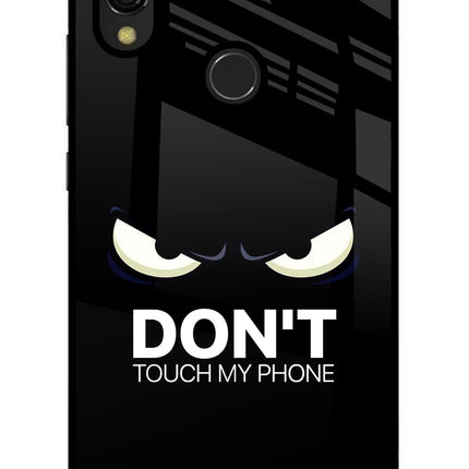 Don'T Touch My Phone Redmi 7 Glass Case