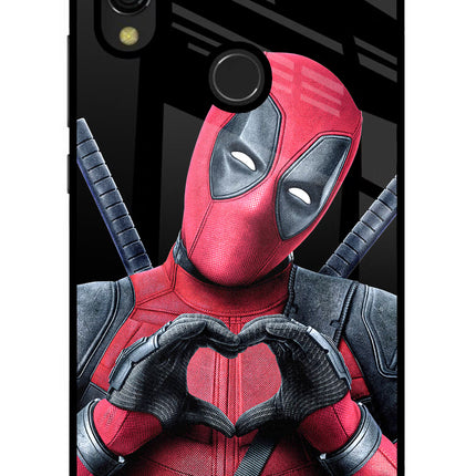 Deadpool Redmi 7 Glass Case