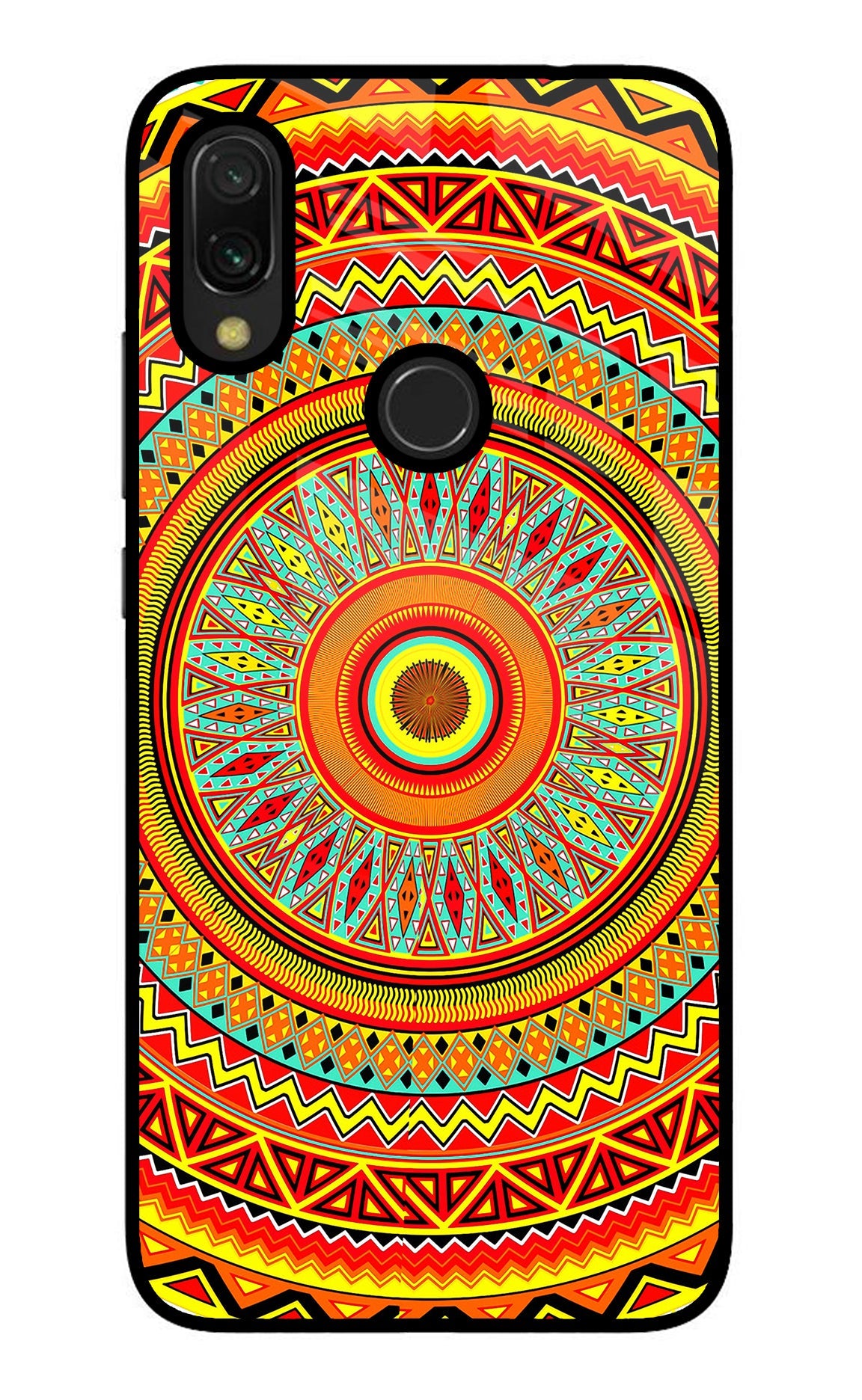 Mandala Pattern Redmi 7 Back Cover