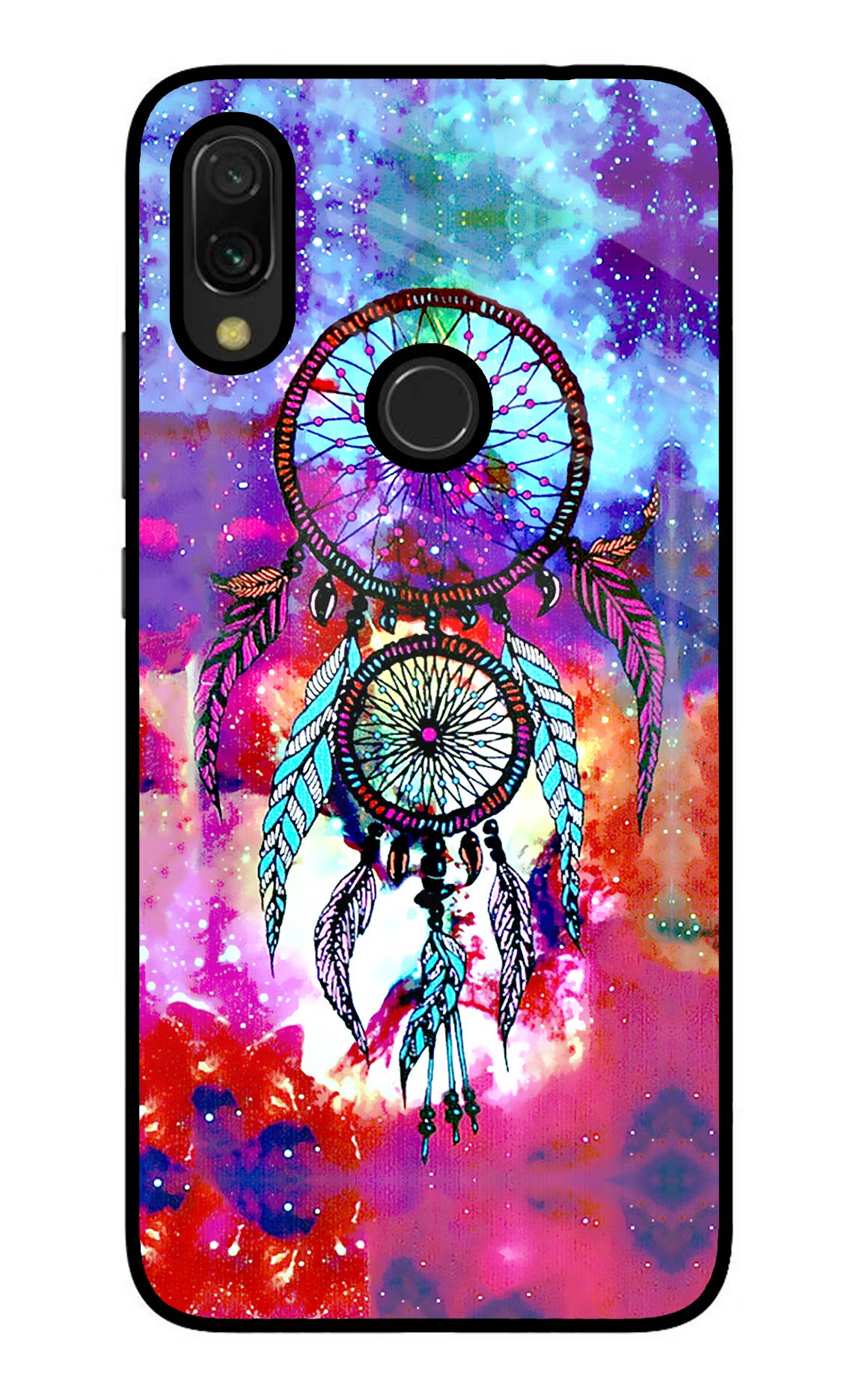 Dream Catcher Abstract Redmi 7 Glass Case Back Cover by Casekaro