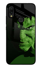 HULK Redmi 7 Glass Case Back Cover by Casekaro