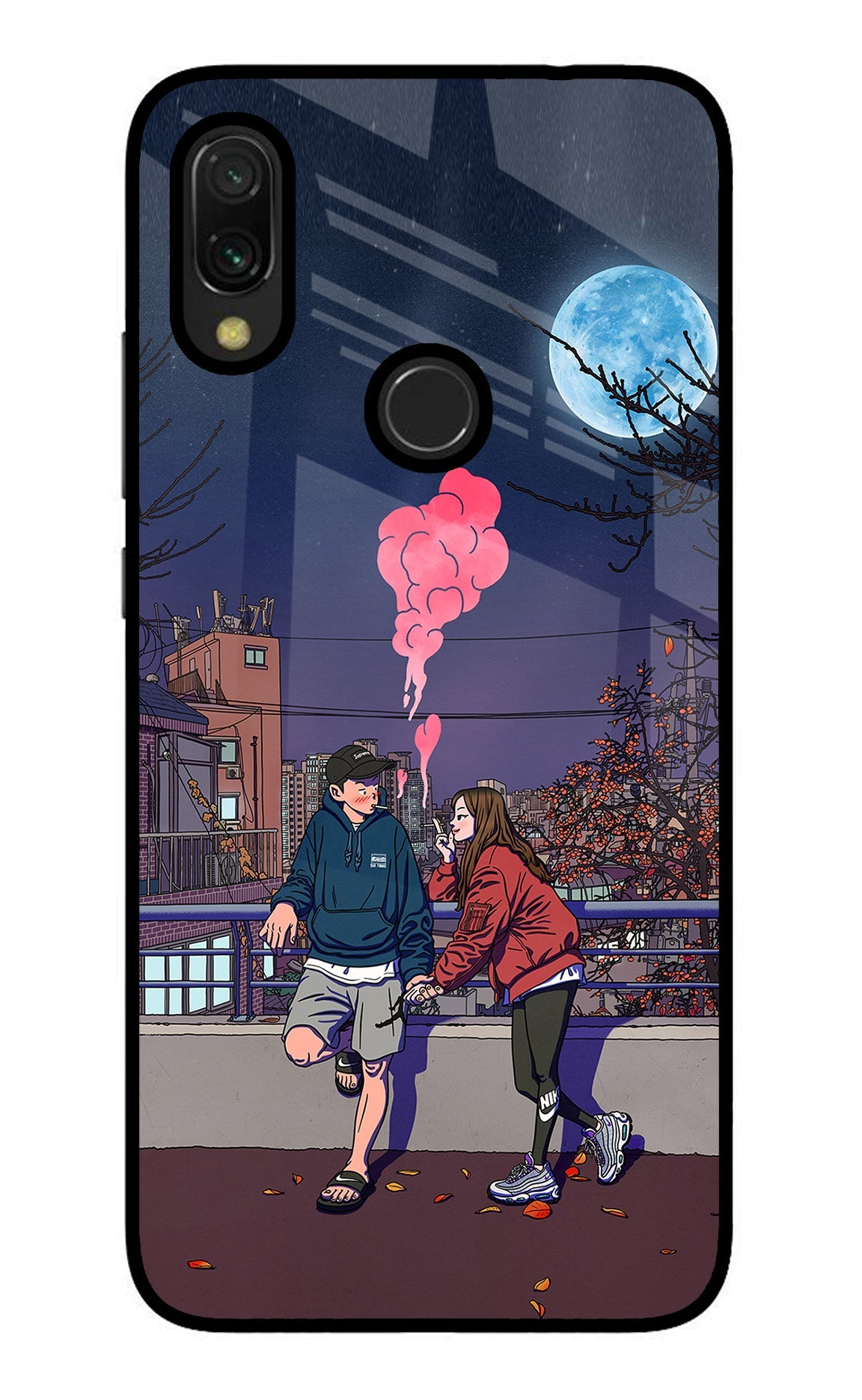 Chilling Couple Redmi 7 Back Cover