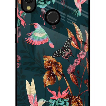 Birds Redmi 7 Glass Case