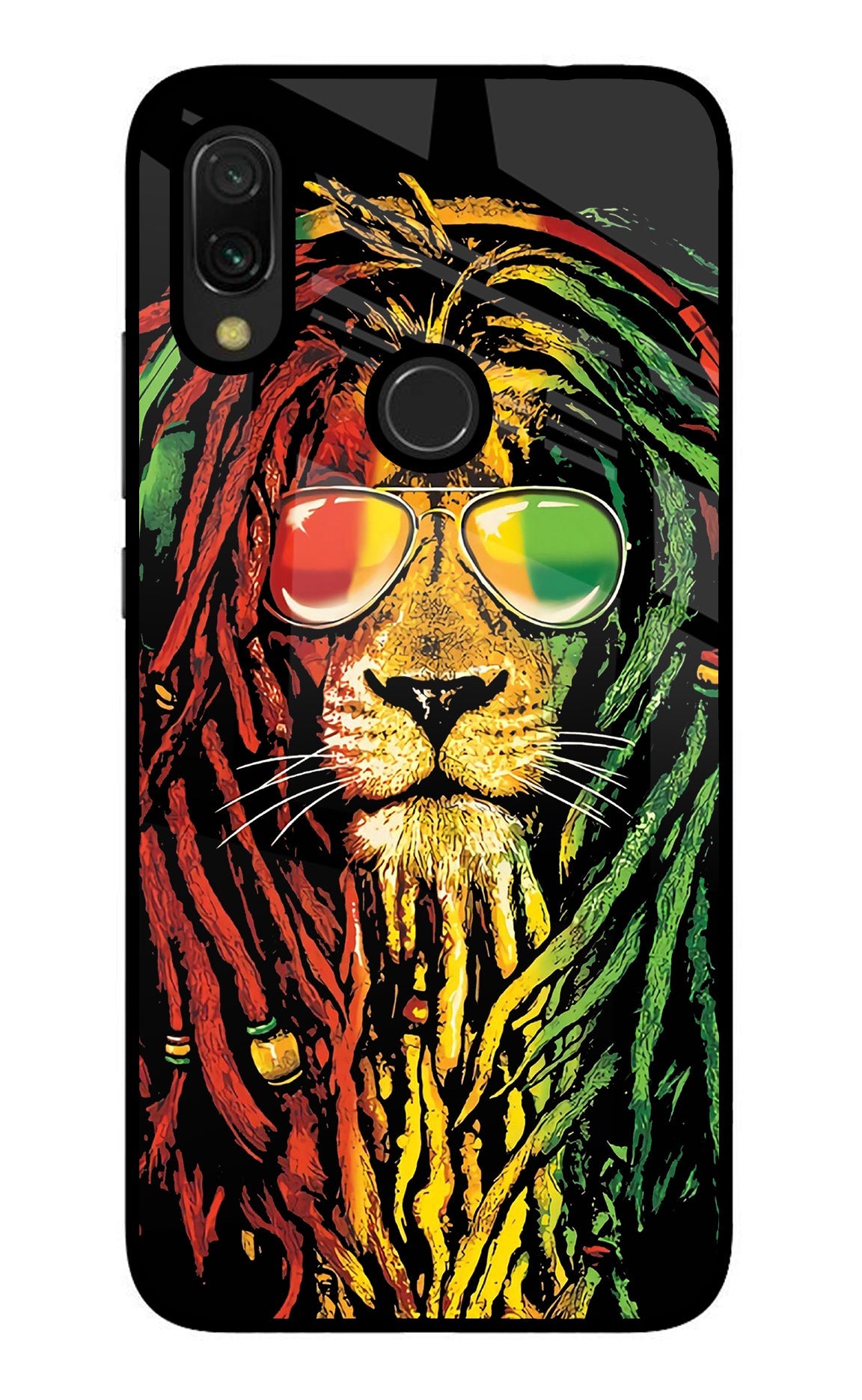 Rasta Lion Redmi 7 Back Cover