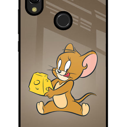 Jerry Redmi 7 Glass Case Back Cover by Casekaro