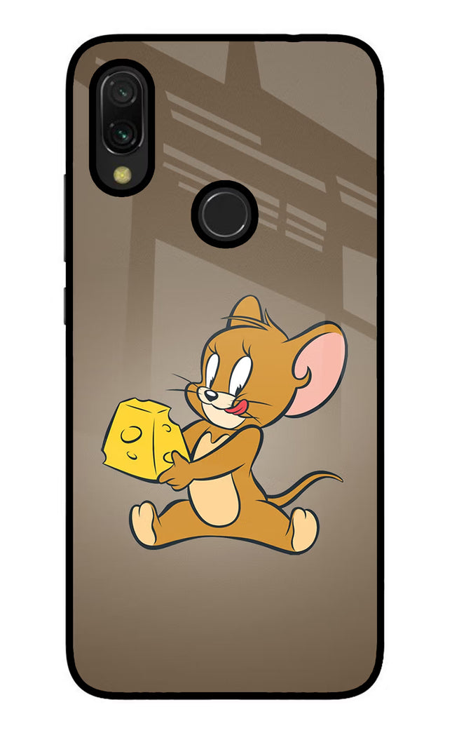 Jerry Redmi 7 Glass Case Back Cover by Casekaro