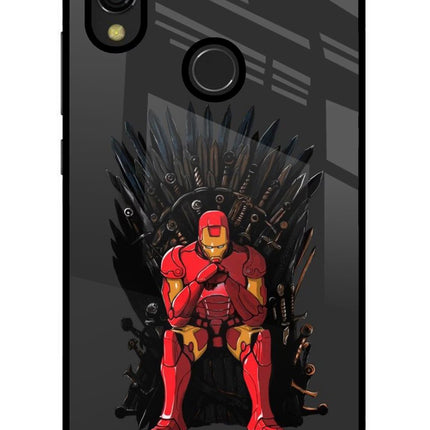 Ironman Throne Redmi 7 Glass Case