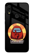 Among Us Shhh! Redmi 7 Glass Case