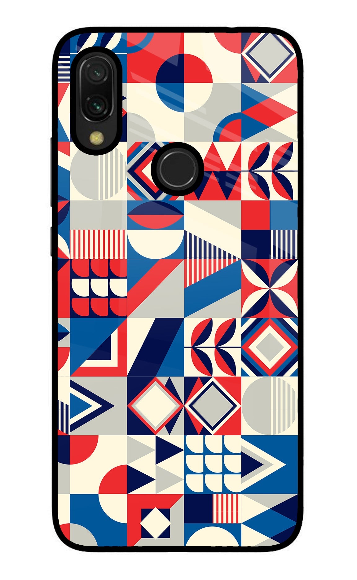 Colorful Pattern Redmi 7 Back Cover