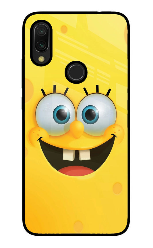 Sponge 1 Redmi 7 Glass Case