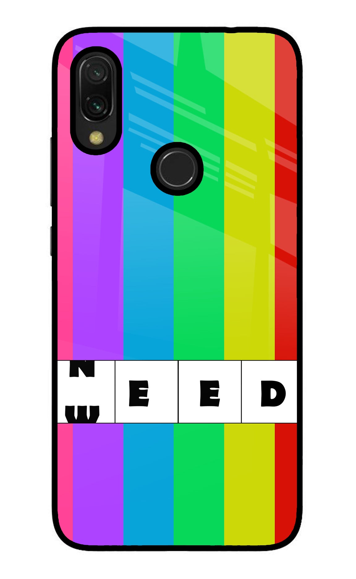 Need Weed Redmi 7 Back Cover