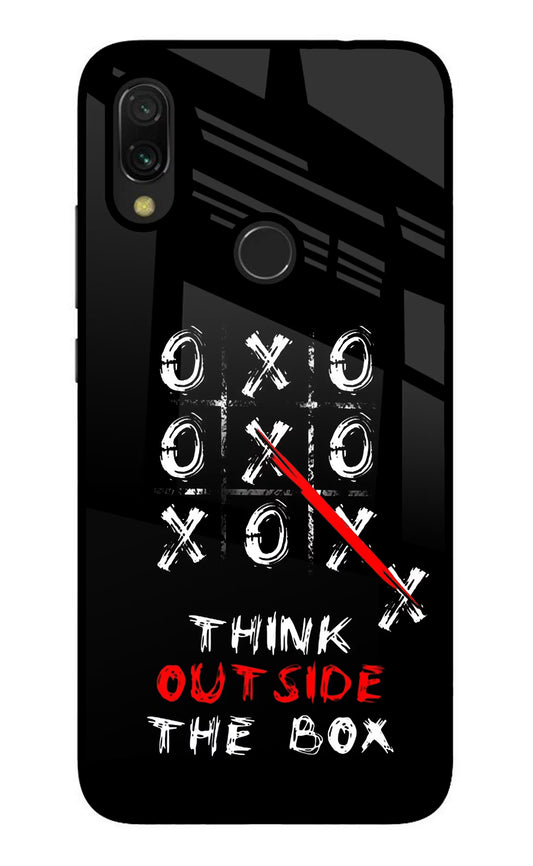 Think out of the BOX Redmi 7 Glass Case