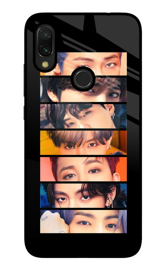 BTS Eyes Redmi 7 Glass Case