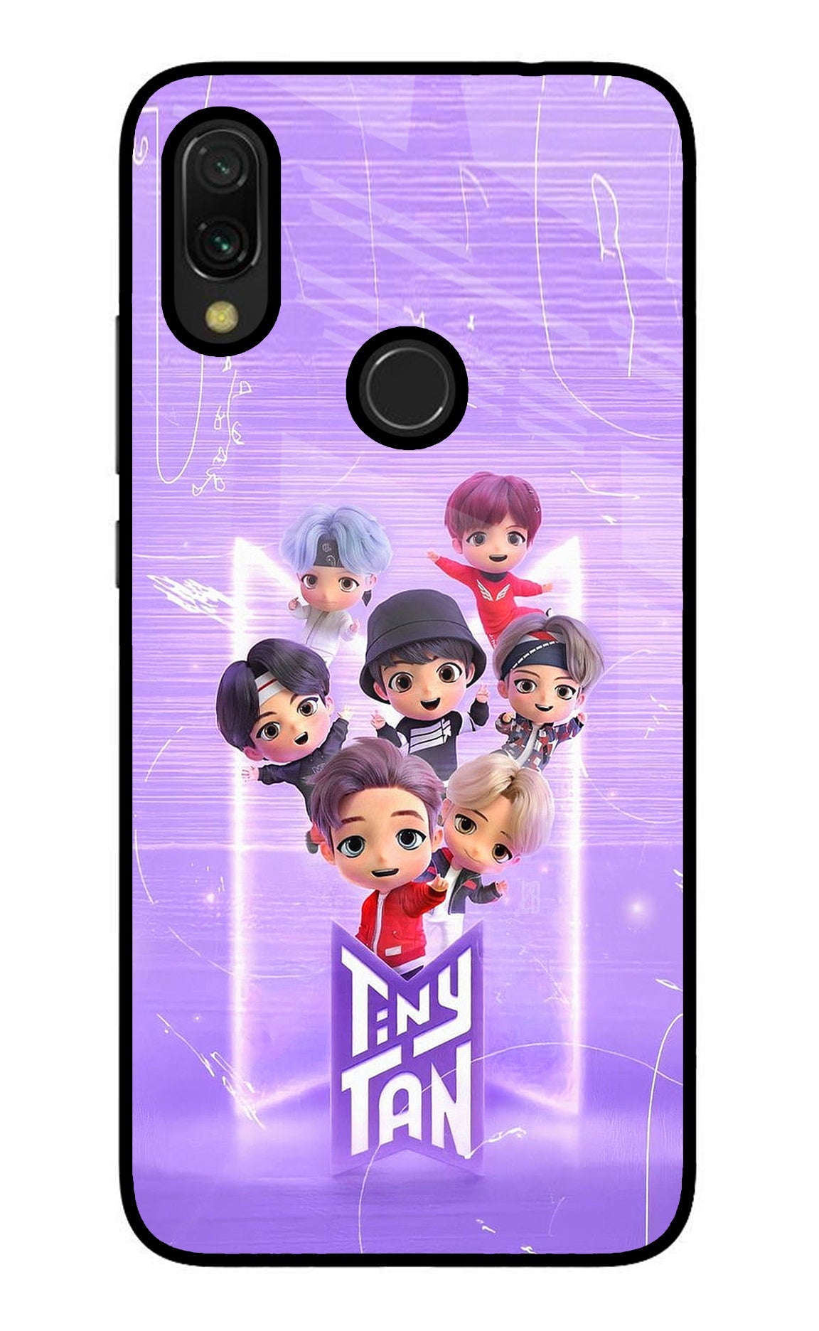 BTS Tiny Tan Redmi 7 Back Cover