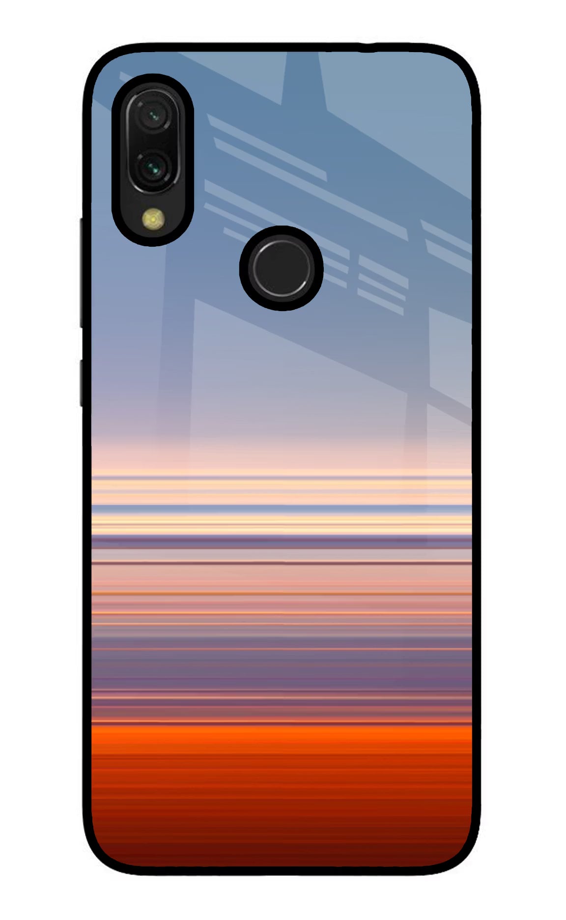 Morning Colors Redmi 7 Glass Case Back Cover by Casekaro