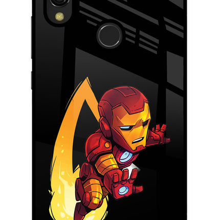 IronMan Redmi 7 Glass Case Back Cover by Casekaro