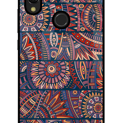 African Culture Design Redmi 7 Glass Case Back Cover by Casekaro