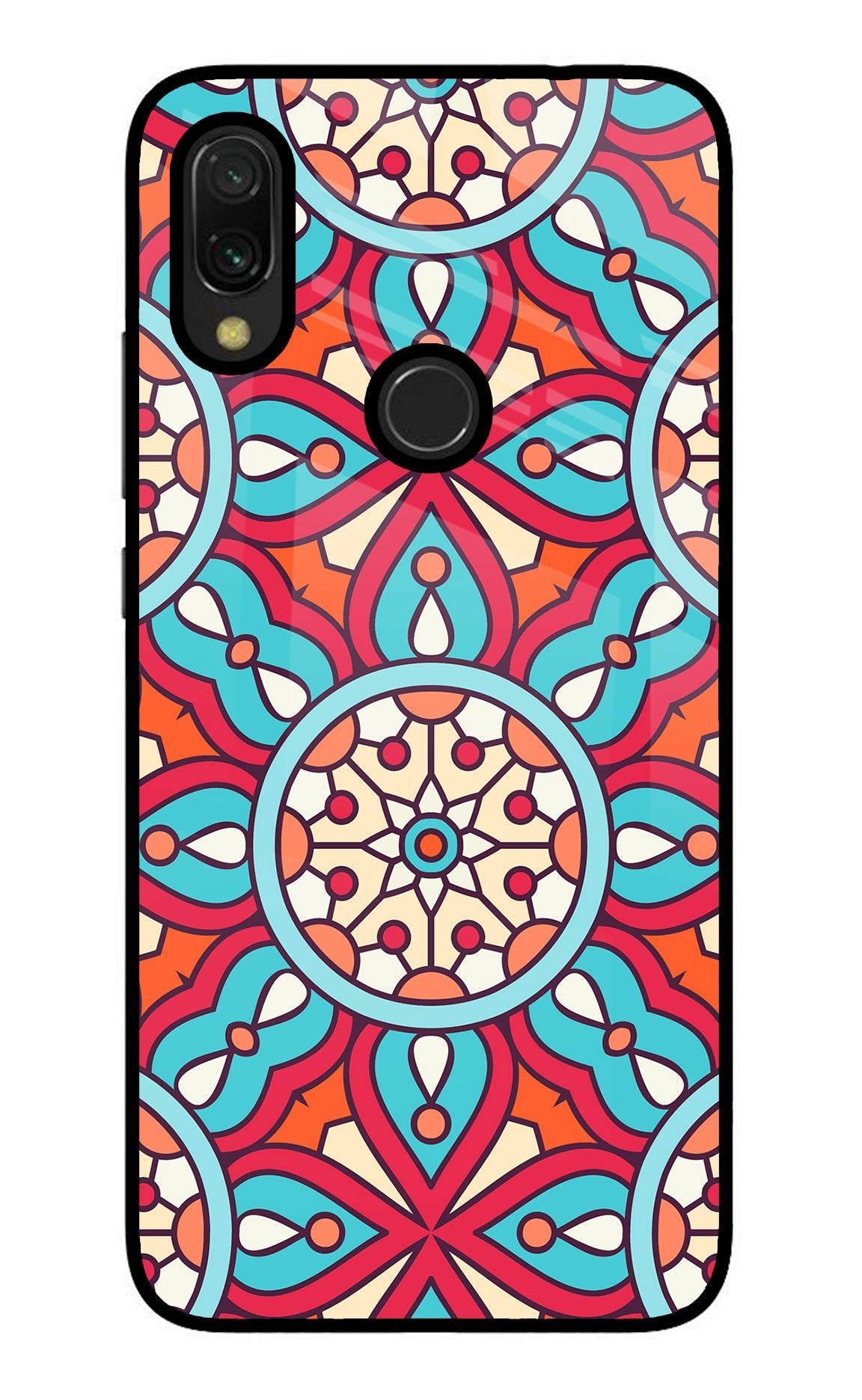 Mandala Geometric Redmi 7 Back Cover