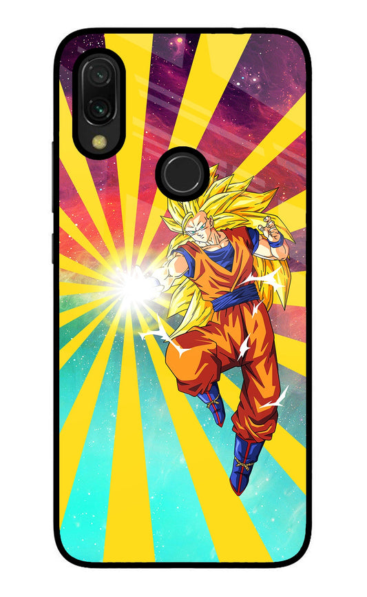 Goku Super Saiyan Redmi 7 Glass Case