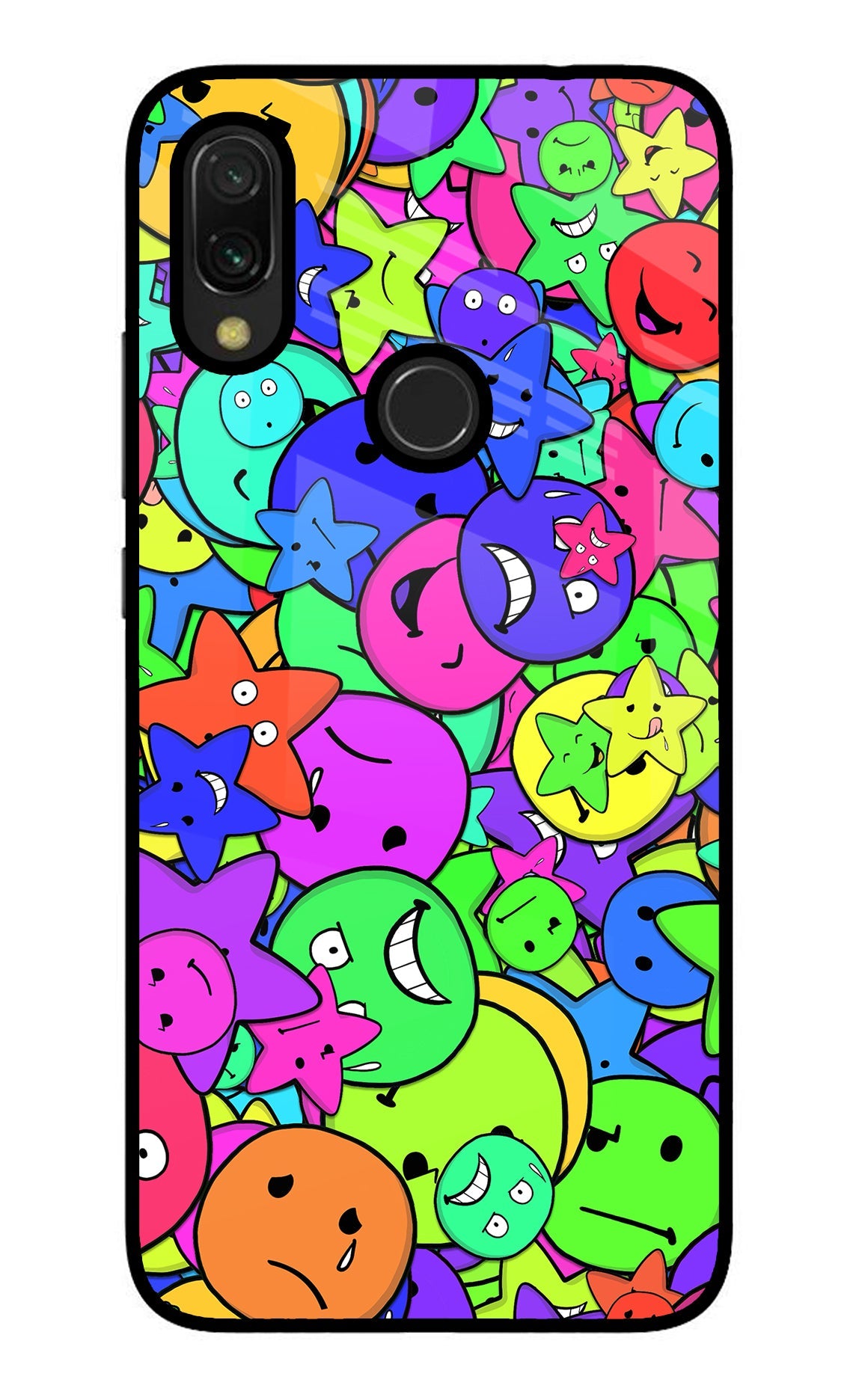 Fun Doodle Redmi 7 Back Cover