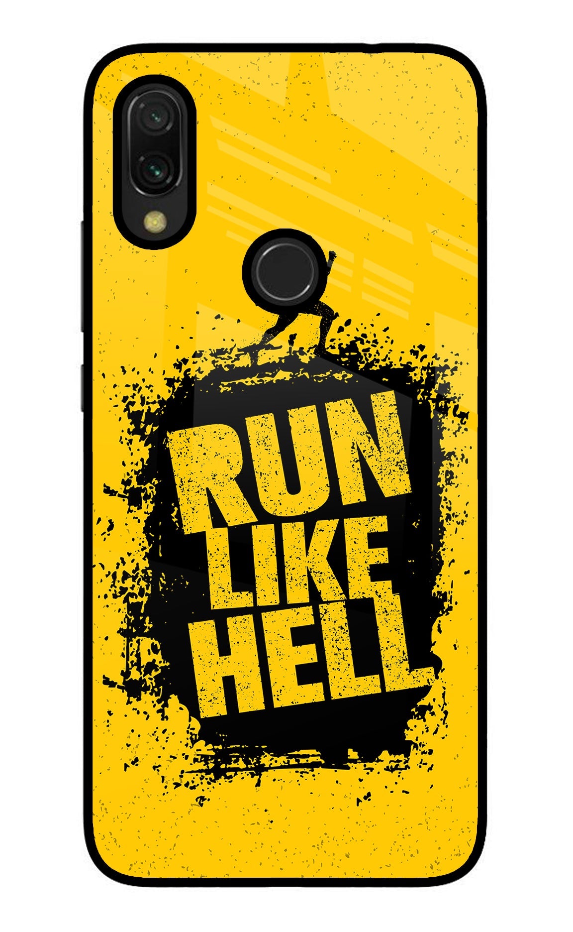 Run Like Hell Redmi 7 Back Cover