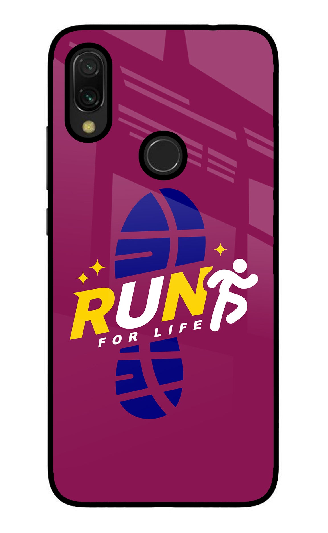 Run for Life Redmi 7 Back Cover