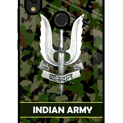 Balidan Indian Logo Redmi 7 Glass Case