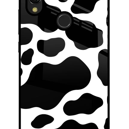 Cow Spots Redmi 7 Glass Case