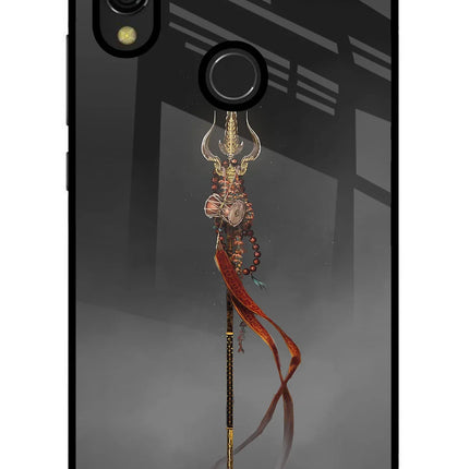 Shiv Trishul Redmi 7 Glass Case